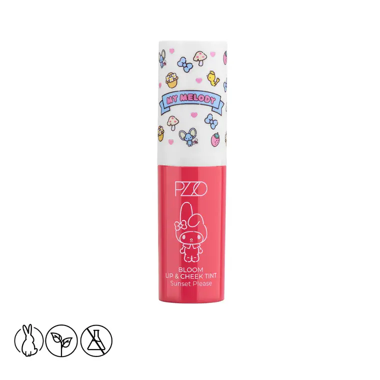  Tinta De Labios Bloom Lip And Cheek Sunset Please My Melody 3