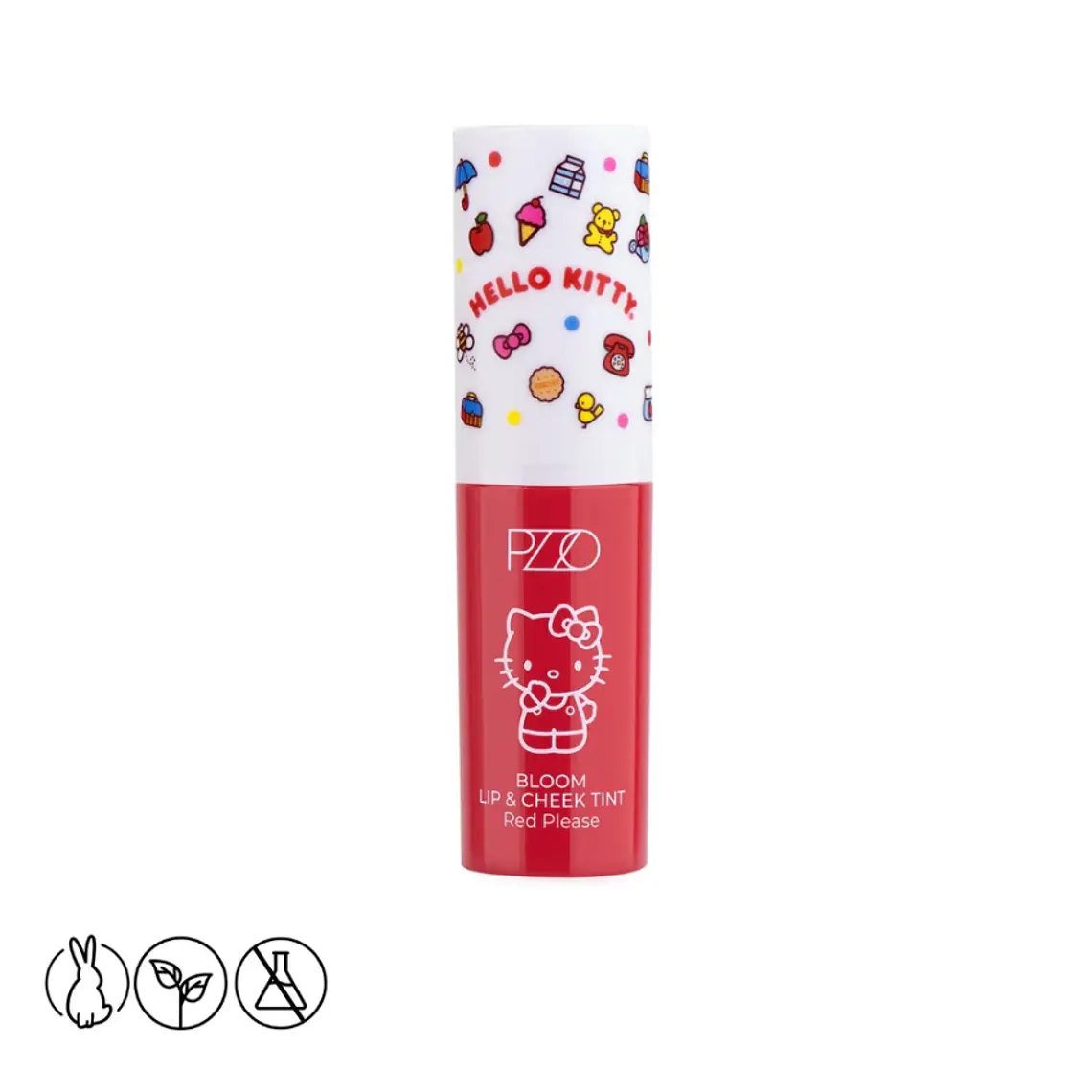  Tinta De Labios Bloom Lip And Cheek Tint Red Please Hello Kitty 3