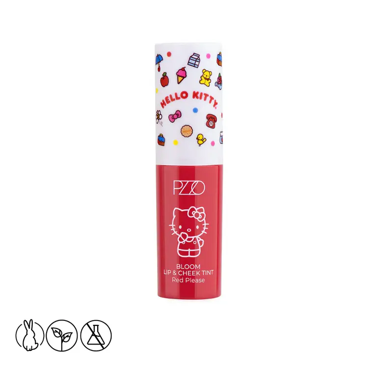  Tinta De Labios Bloom Lip And Cheek Tint Red Please Hello Kitty 3