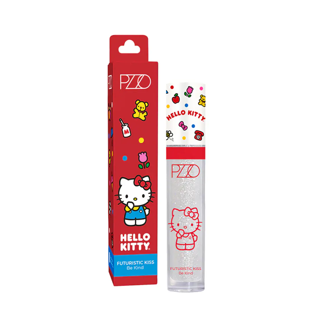 Brillo de Labios Futuristic Kiss Be Kind Hello Kitty 1