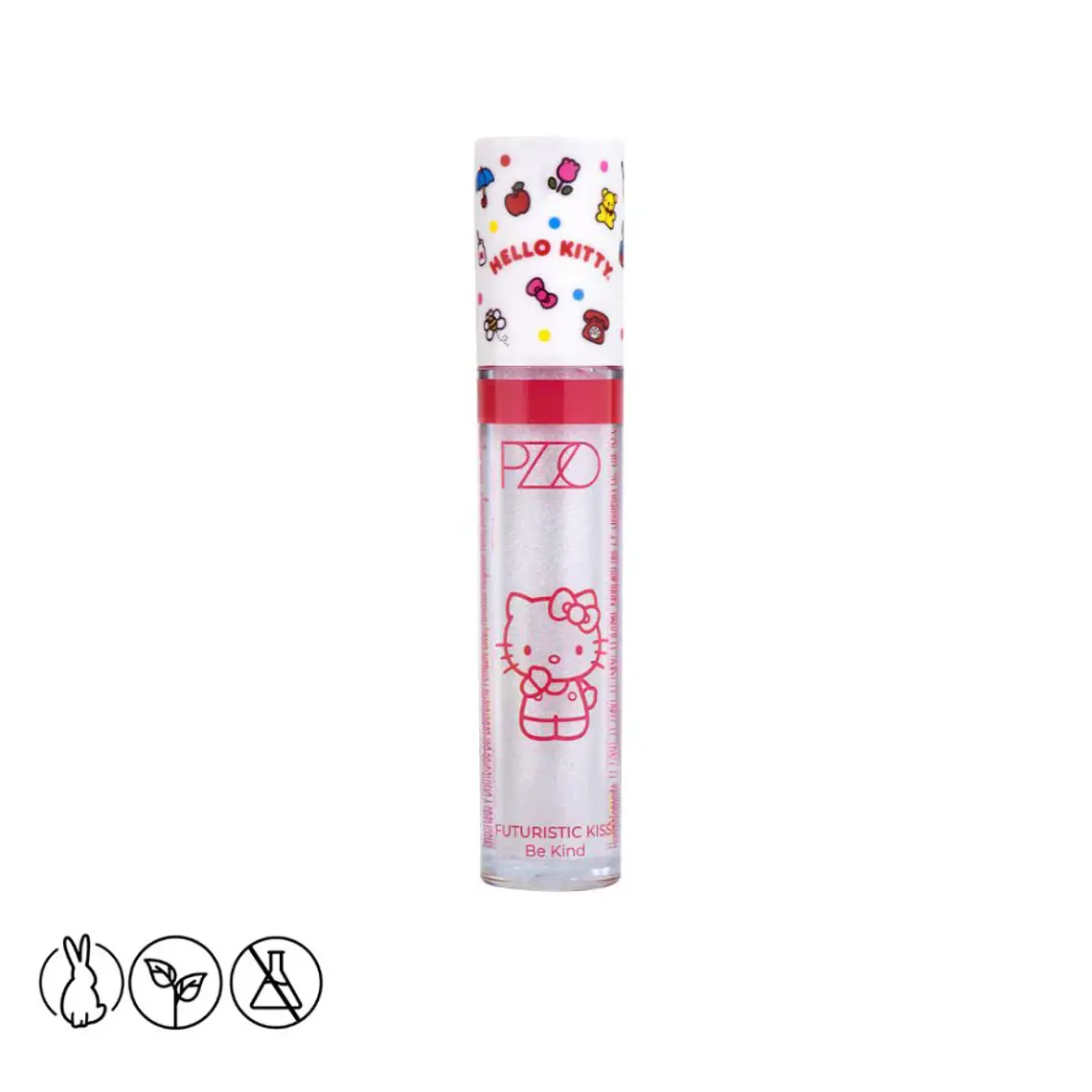 Brillo de Labios Futuristic Kiss Be Kind Hello Kitty 3