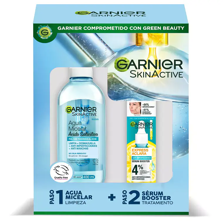 Pack Rutina Anti-Imperfecciones Serum + Micelar - GARNIER 1