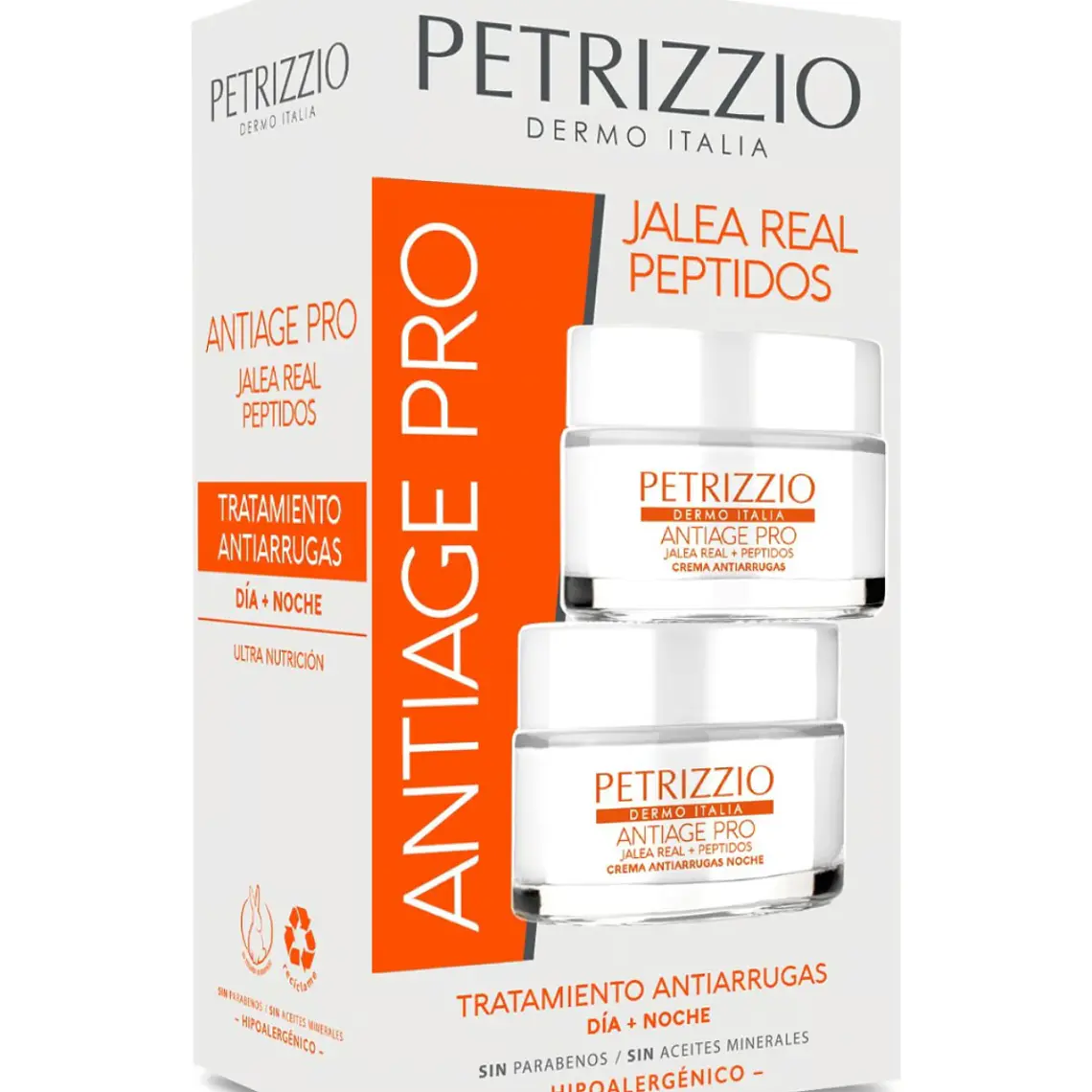 Set de Cremas Antiage Pro Jalea Real Peptidos - PETRIZZIO 1