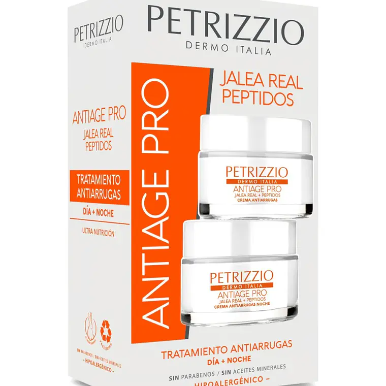 Set de Cremas Antiage Pro Jalea Real Peptidos - PETRIZZIO 1