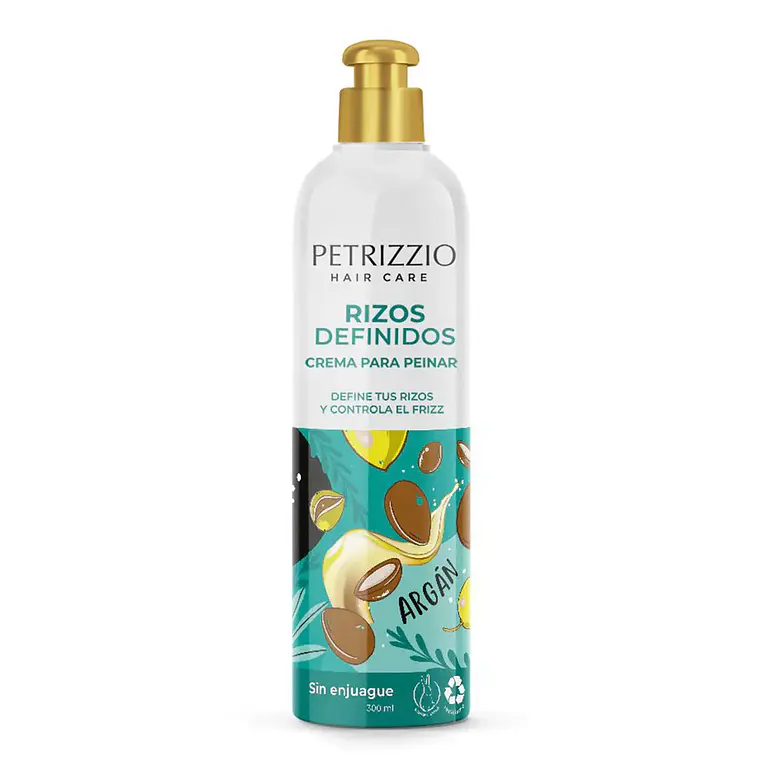 Crema para Peinar Rizos Argán 300 ML - PETRIZZIO 1