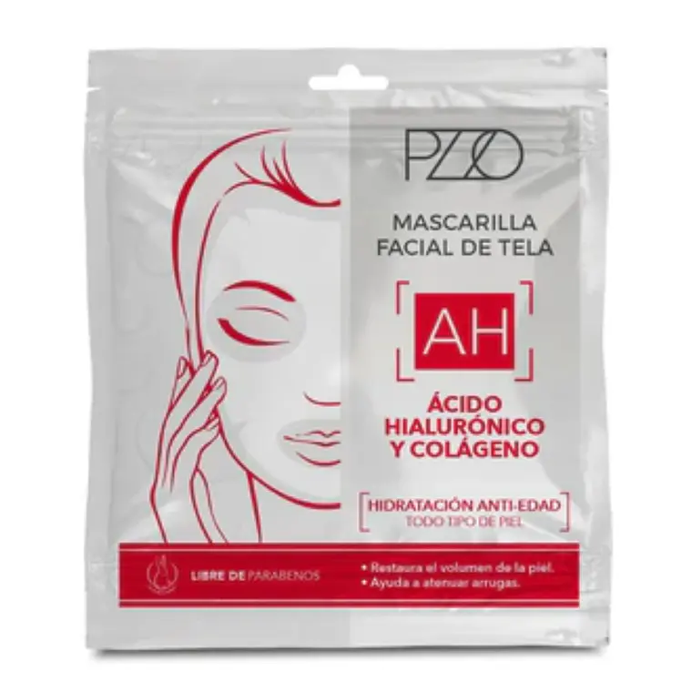 Mascarilla tela facial Ácido Hialurónico y Colágeno- PETRIZZIO 1
