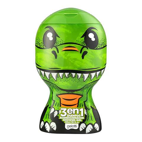 Shampoo Dino Rex 3en1 Sh, Ac, Shower-Gel - GELATTI