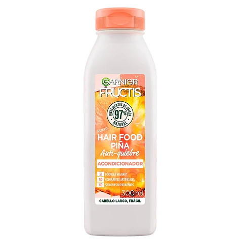 Acondicionador Fructis Hair Food Piña 300 ML - GARNIER