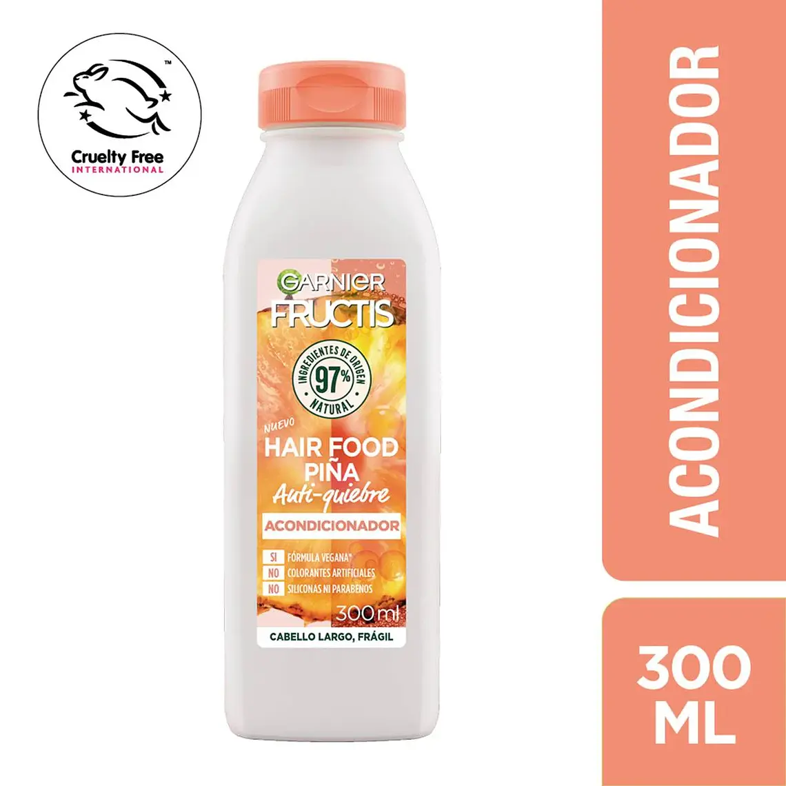Acondicionador Fructis Hair Food Piña 300 ML - GARNIER 2