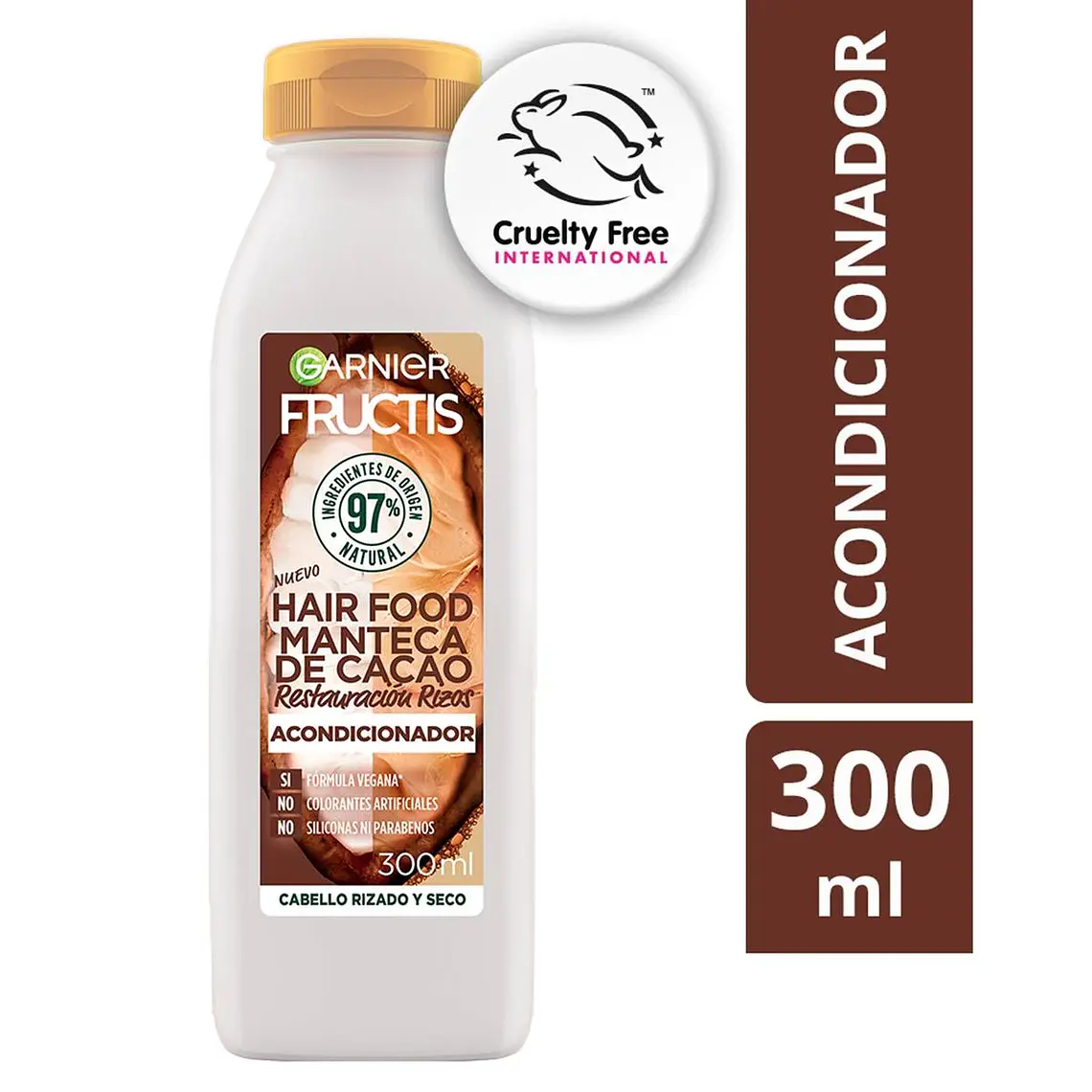 Acondicionador Hair Food Manteca de Cacao 300 ML - GARNIER 2