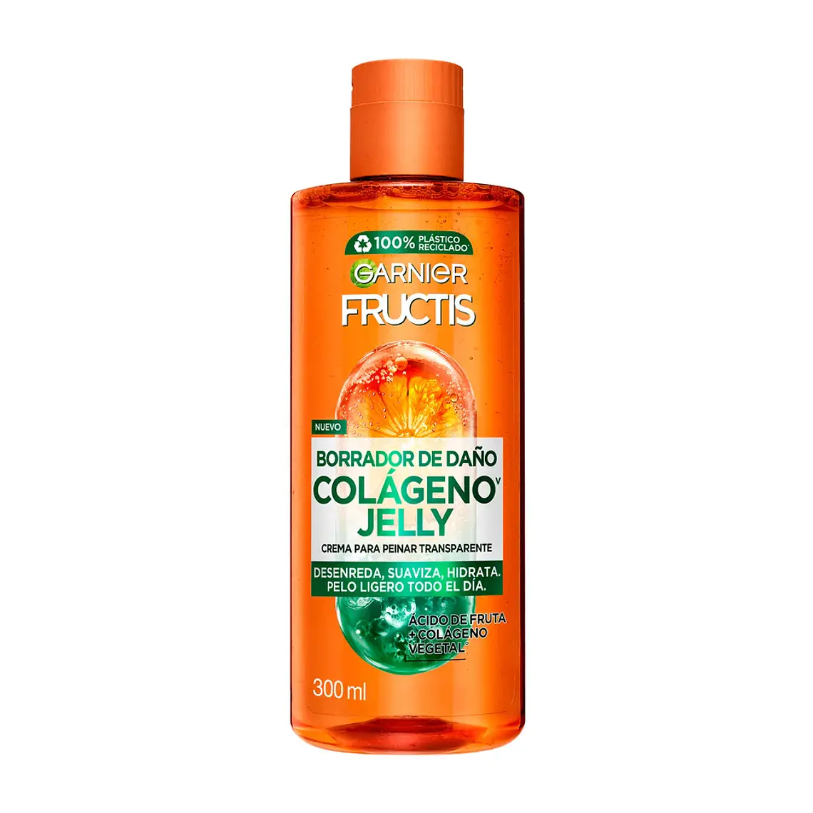 Crema para Peinar Borrador de Daño Control Grasa 300 ML - GARNIER 1