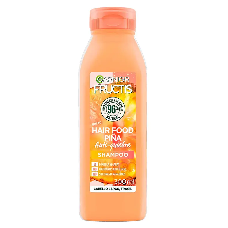 Shampoo Fructis Hair Food Piña 300 ML - GARNIER 1
