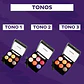Sombra x6 Colores Tono #1 - DOLCE BELLA - Miniatura 3