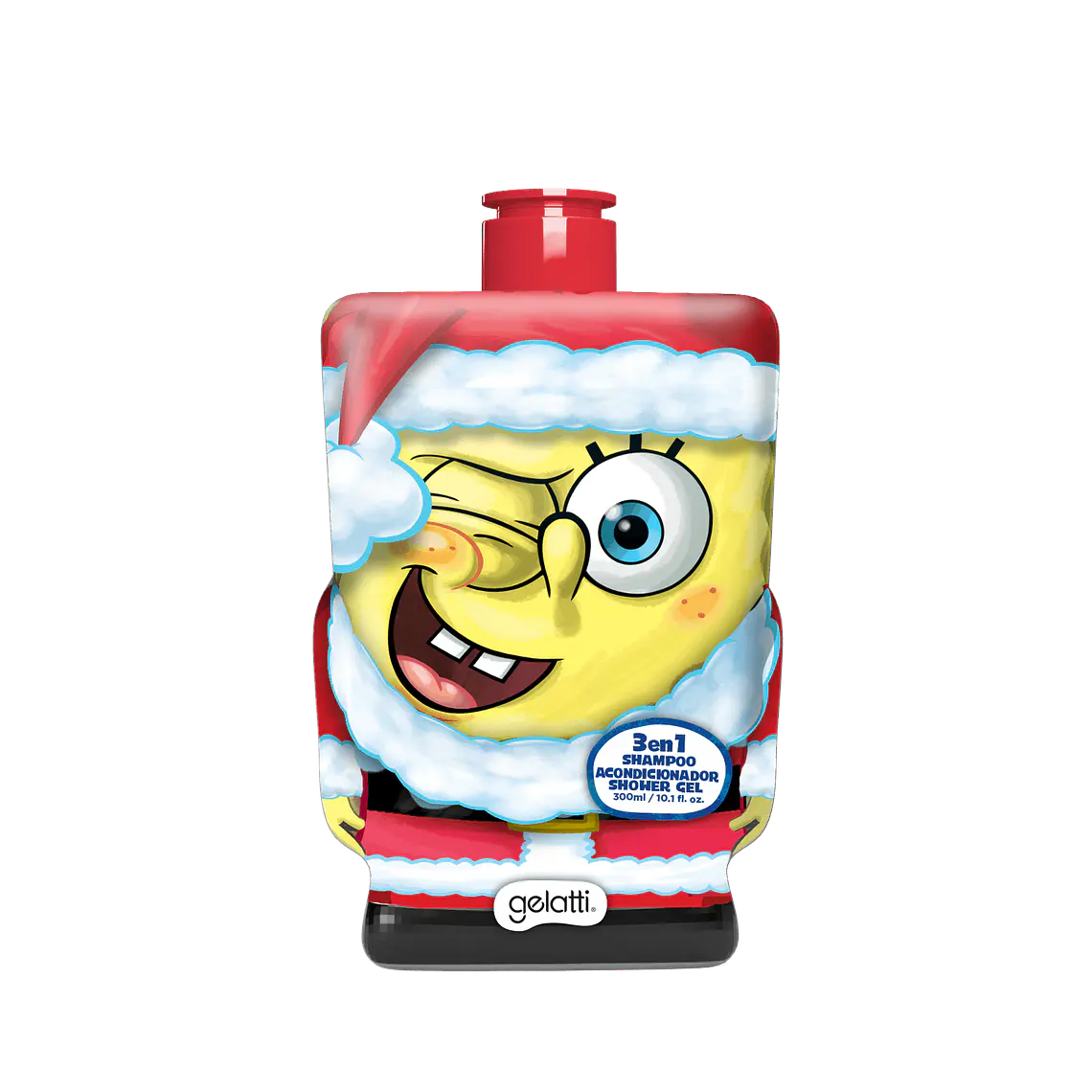 Shampoo Bob Esponja Santa 300ml 1