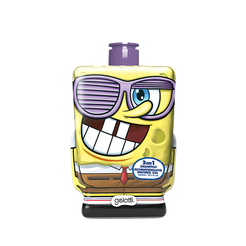 Shampoo 3 en 1 Bob Esponja Lentes - GELATTI