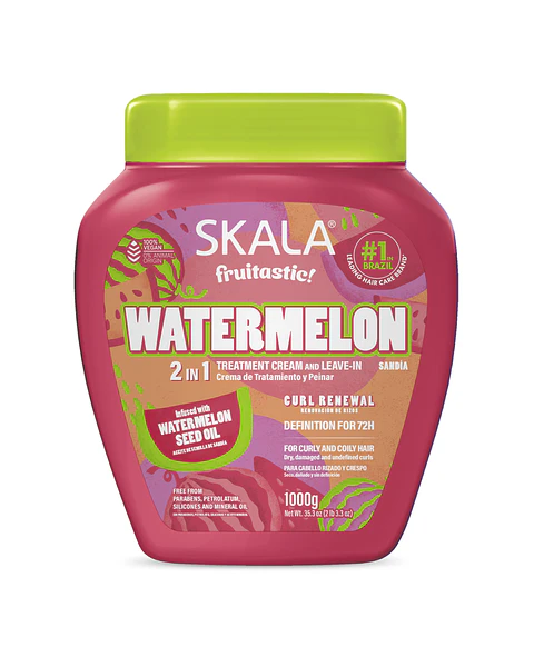Mascara Watermelon 2 en 1 Tratamiento + Crema de Peinar - SKALA