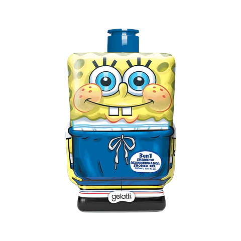 Shampoo 3 en 1 Bob Esponja Marinero - GELATTI