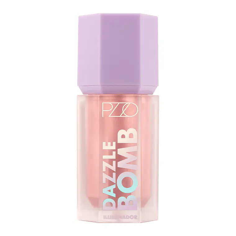 Iluminador Dazzle Bomb Pink Halo Purple Fest - PETRIZZIO 2