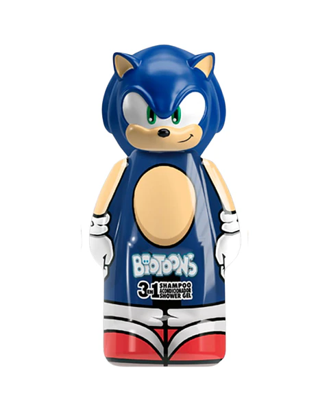 Shampoo 3En1 2D Biotoons Sonic 12X 300 ML - GELATTI