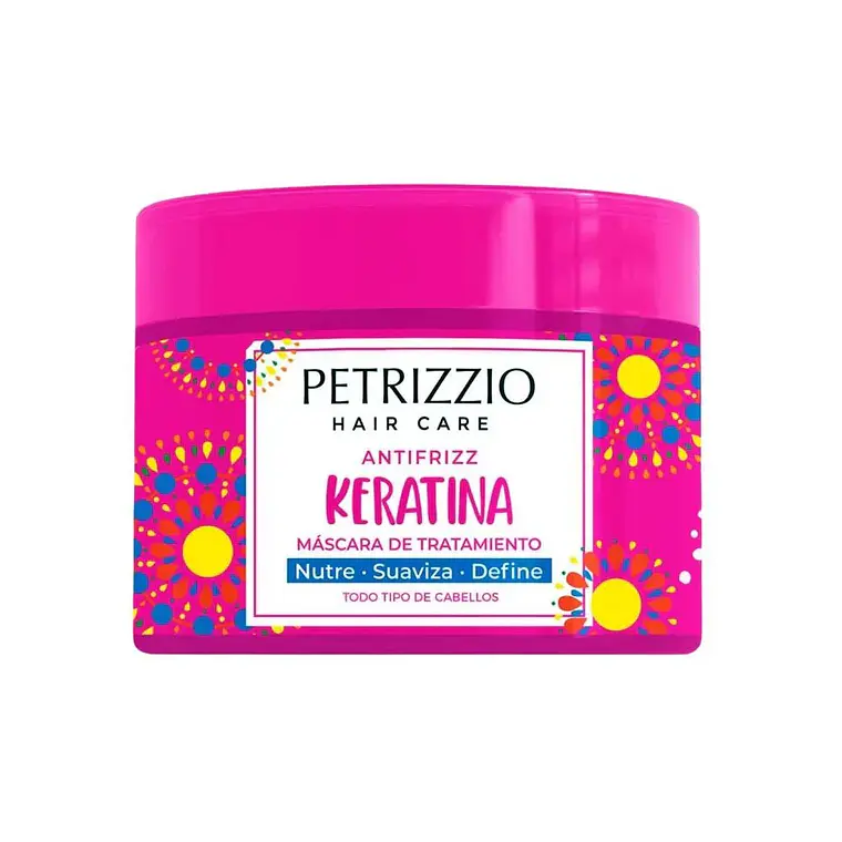 Máscara capilar antifrizz Keratina 420 g - PETRIZZIO 1