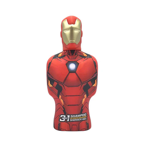 Shampoo Iron Man 3D 3en1 Sh, Acon, Shower-gel  300 ML - GELATTI