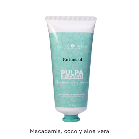 Pulpa Hidratante Macadamia, Coco y Aloe Vera 90g - DOLCE BELLA