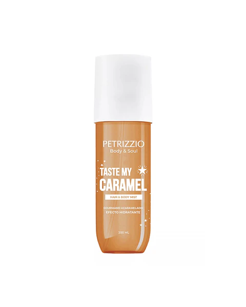 Fragancia Hair & Body Taste My Caramel 200 ML Manos y Cuerpo - PETRIZZIO