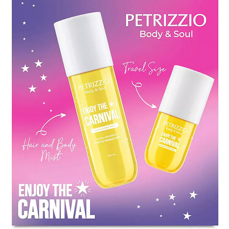 Set Hair & Body Mist Enjoy The Carnival -  PETRIZZIO 2
