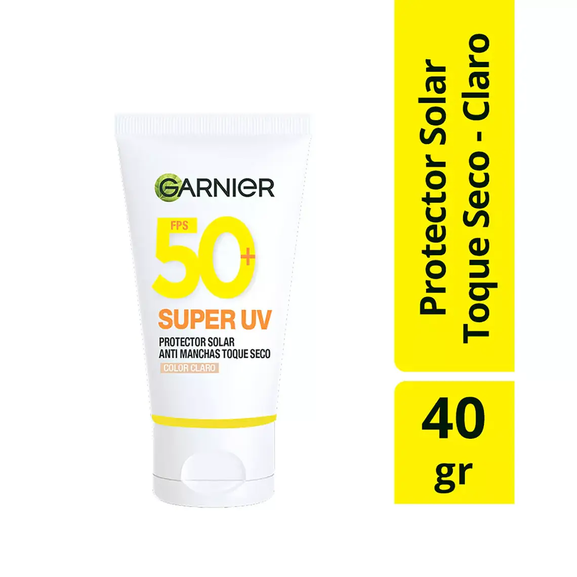Protector Solar Anti-Manchas Toque Seco Color Claro Super Uv 40G - GARNIER 2