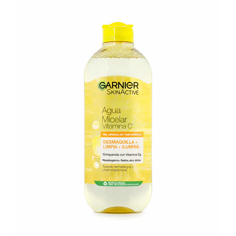 Agua Micelar Vitamina C Tono Uniforme 400 ML  - GARNIER 1