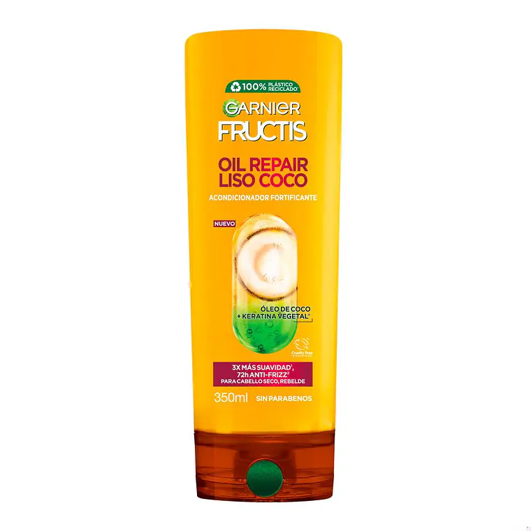 Acondicionador Fructis Oil Repair Liso Coco 350 ML - GARNIER 2