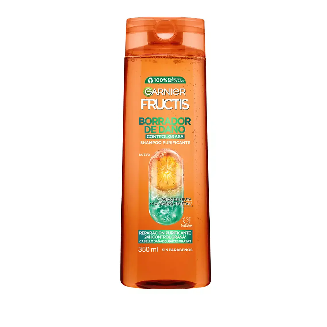 Shampoo Borrador de Daño Control Grasa 350ml - GARNIER 1
