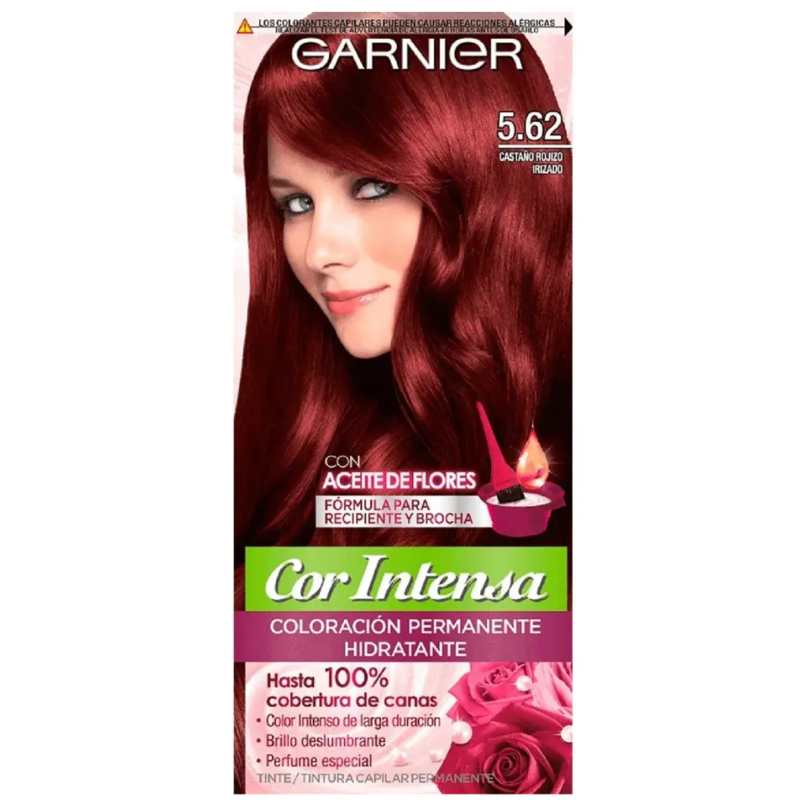 Tintura Cor Intensa Castaño Rojizo Irisado 5.62 45 G - GARNIER 2