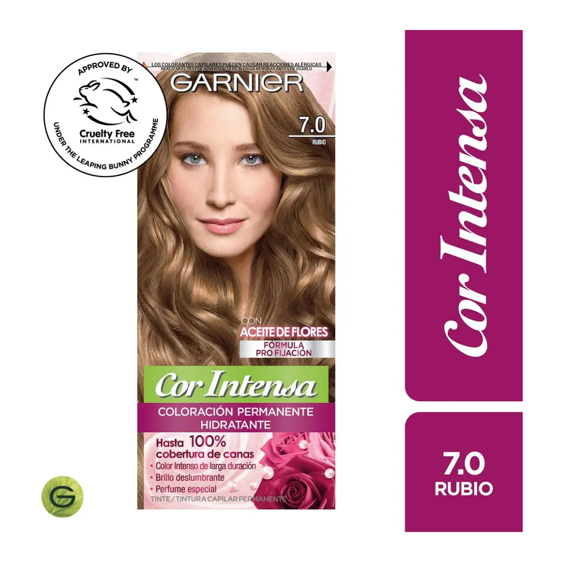 Tintura Cor Intensa Rubio 7.0 45 G - GARNIER 1