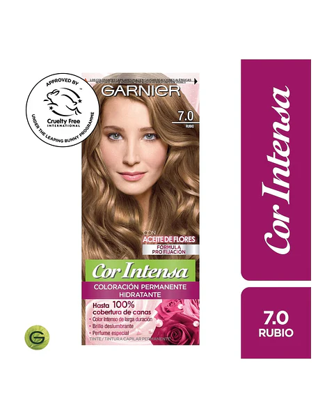 Tintura Cor Intensa Rubio 7.0 45 G - GARNIER