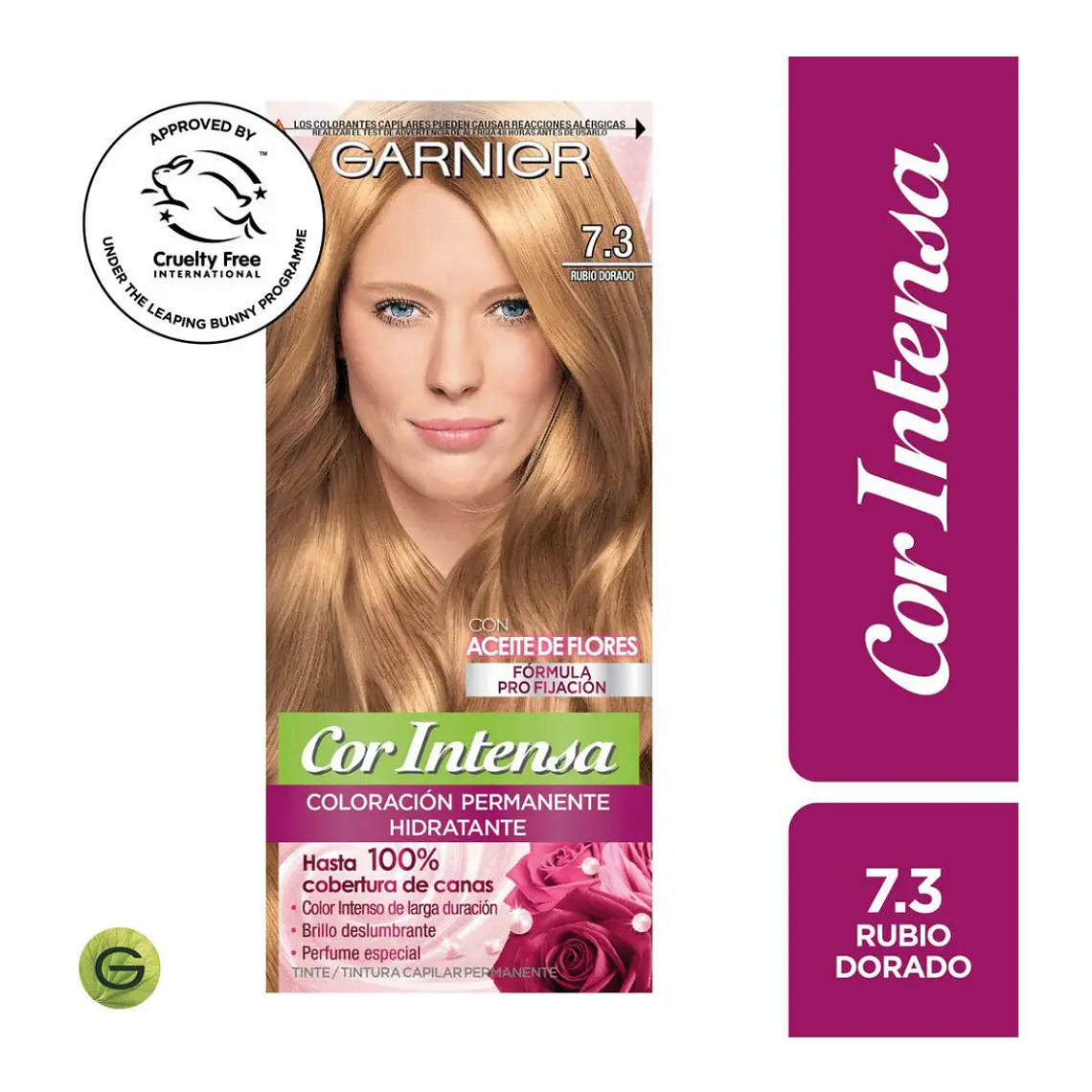 Tintura Cor Intensa Rubio Dorado 7.3 45 G - GARNIER 1