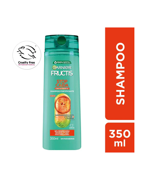 Shampoo Fructis Stop Caída Crece Fuerte 350 ml - GARNIER