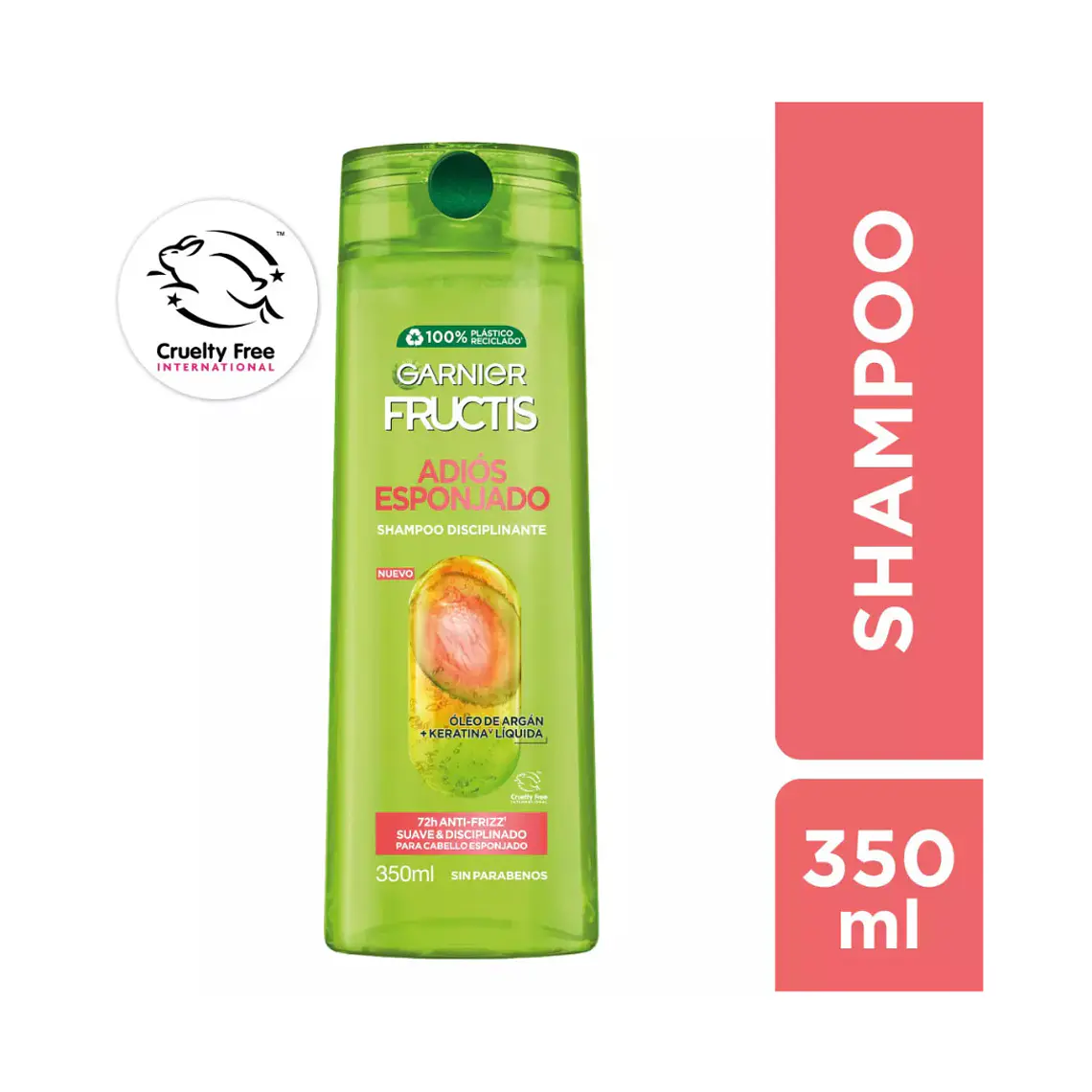 Shampoo Fructis Adiós Esponjado 350 ML - GARNIER 1