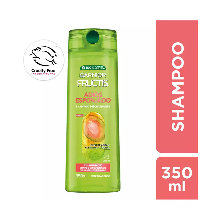 Shampoo Fructis Adiós Esponjado 350 ML - GARNIER 1