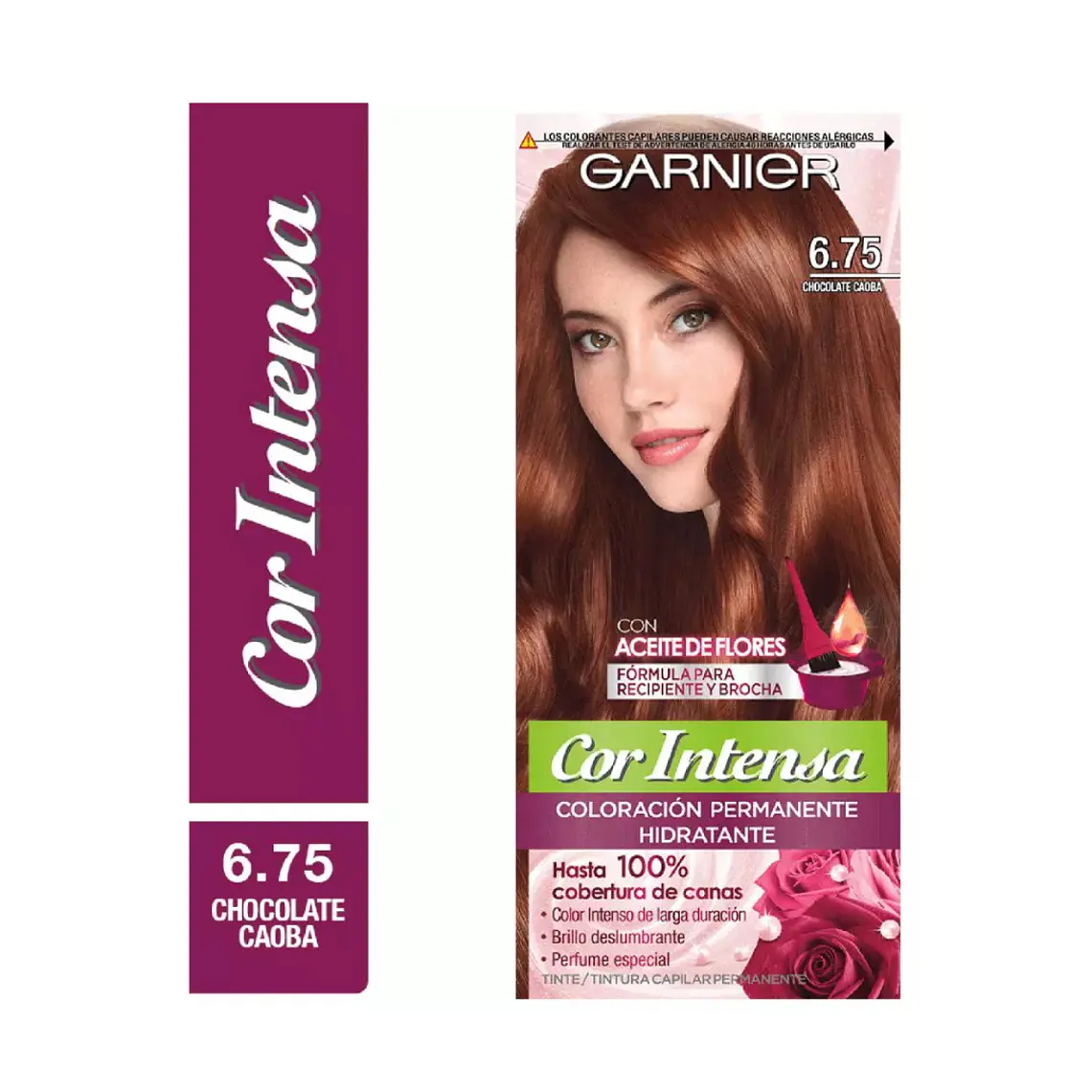 Tintura Cor Intensa Chocolate Caoba 6.75 45 G - GARNIER 1