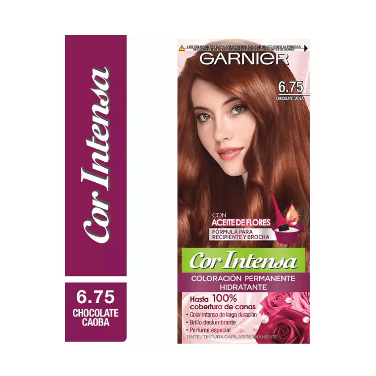 Tintura Cor Intensa Chocolate Caoba 6.75 45 G - GARNIER 1