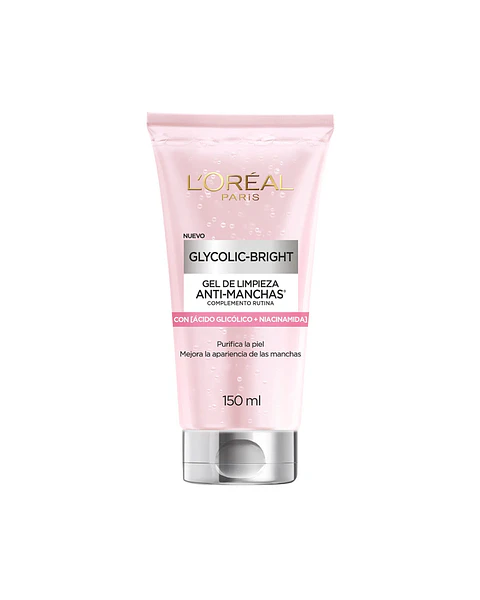 Gel De Limpieza Anti-Manchas Glycolic Bright 150 ML - LOREAL