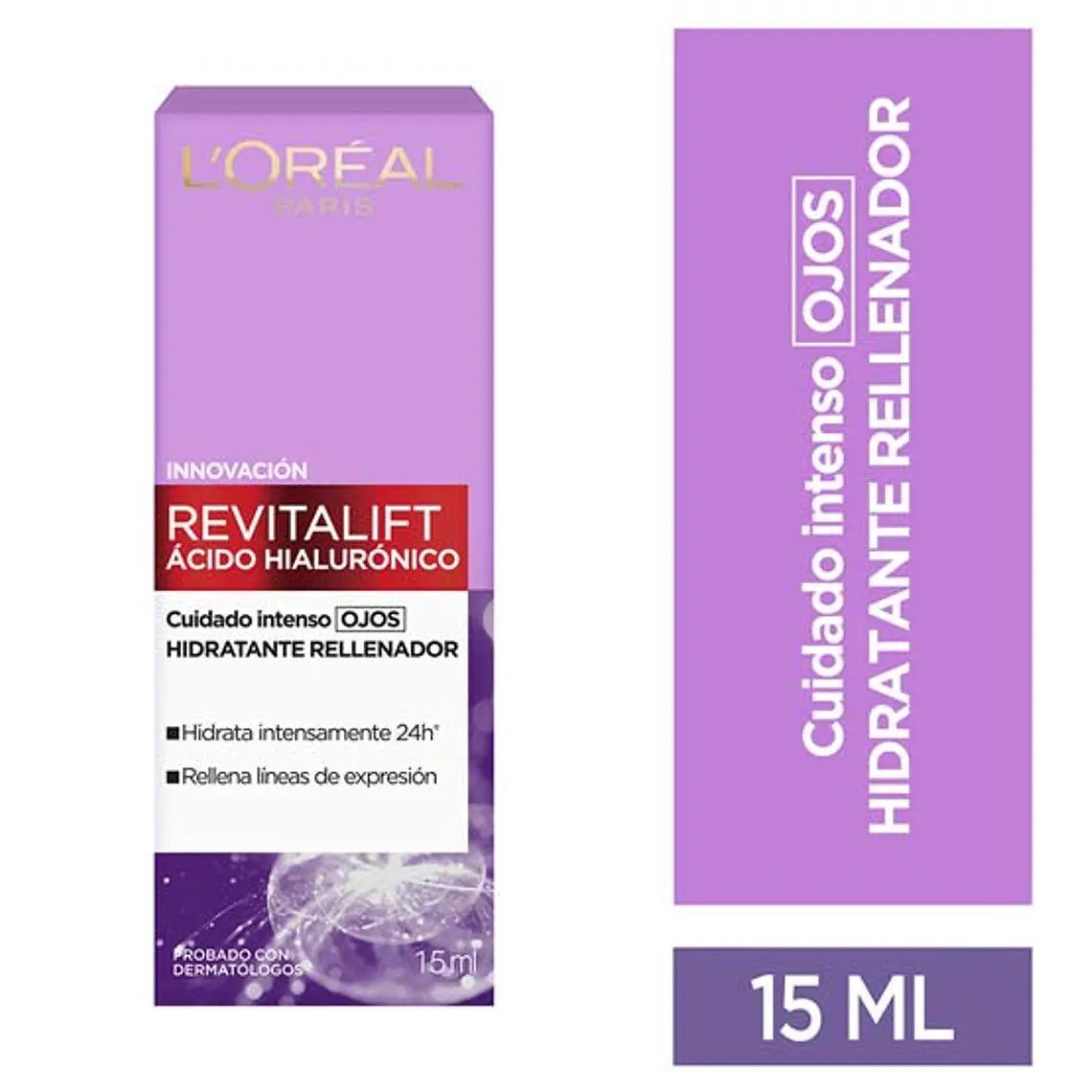 Crema Contorno de Ojos Revitalift Ácido Hialurónico 15 ML - LOREAL  1