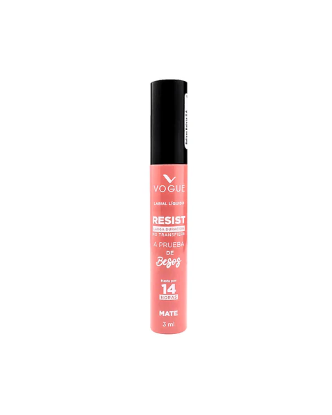 Labial Líquido Resist Mate Natural 3ML 14 Hs - VOGUE