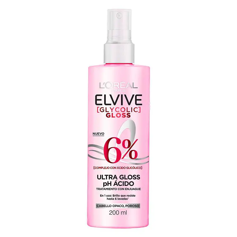 Acidifier Elvive Glycolic Gloss 200 ML - LOREAL 1