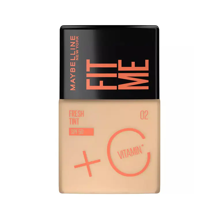 Base De Maquillaje Fit Me Fresh Tint 02 FPS 50 30 ML - MAYBELLINE 1