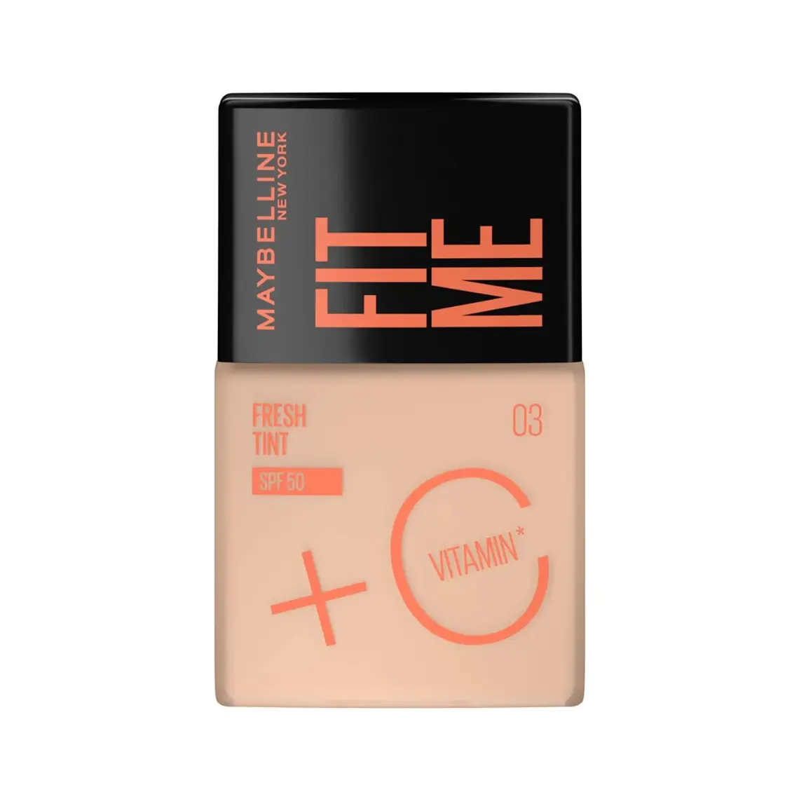 Base De Maquillaje Fit Me Fresh Tint 03 FPS 50 30 ML - MAYBELLINE 1