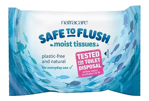 Toalla Húmeda Safe To Flush Natracare