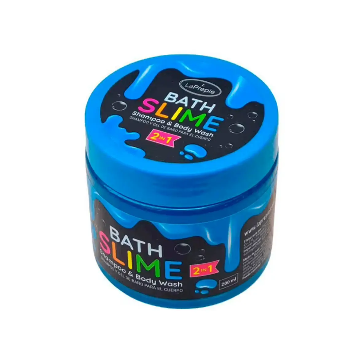 Shampoo & Gel De Baño Para El Cuerpo 2 en 1 Azul 200ML - LAPREPIE 2