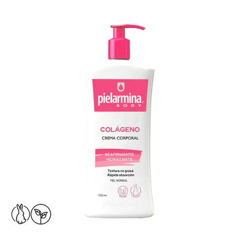 Crema Corporal Nutritiva Hidratante Colageno 750 ml - PIELARMINA
